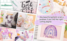 Load image into Gallery viewer, Glitter Brush Adhesive Vinyl – 2 Textured Designs for Bold, Sparkling Projects