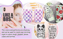 Load image into Gallery viewer, Glitter Brush Adhesive Vinyl – 2 Textured Designs for Bold, Sparkling Projects