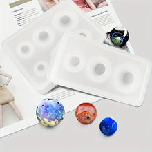 Load image into Gallery viewer, Ball Silicone Mold – Single Mold for 6 Decorative Resin Balls