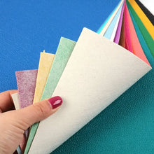 Load image into Gallery viewer, Mega Litchi Vegan Leather 15 pc Bundle – Textured PU Faux Leather Sheets for Crafting & DIY