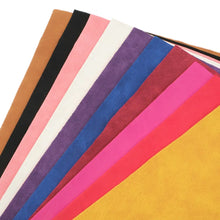 Load image into Gallery viewer, Sheepskin Vegan Leather 10 pc Set – Soft Textured Faux Leather Sheets for Crafting & DIY