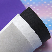 Load image into Gallery viewer, Purple Hearts & Unicorns Vegan Leather 6-Piece Set – Thematic Craft Material