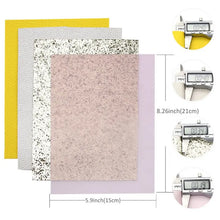 Load image into Gallery viewer, Deluxe Vegan Leather A5 Set – Premium 19 pc Set Assorted Faux Leather Sheets for Crafting