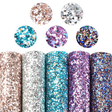 Load image into Gallery viewer, Evening Affair Vegan Leather A5 Craft Sheet Set – Faux Leather Sheets for DIY Projects & Crafts