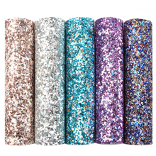 Load image into Gallery viewer, Evening Affair Vegan Leather A5 Craft Sheet Set – Faux Leather Sheets for DIY Projects & Crafts