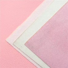 Load image into Gallery viewer, Pink Trio Vegan Leather Sheets – Vibrant Craft Material
