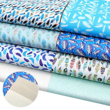 Load image into Gallery viewer, Feather Fantasy Vegan Leather 9-Piece Set – Ethereal Craft Material