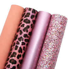 Load image into Gallery viewer, Queen of Her Castle Vegan Leather 4-Piece Set – Craft Material