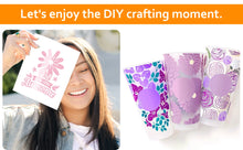 Load image into Gallery viewer, Glossy Adhesive Craft Vinyl – 19 Brilliant Colors | Smooth, Shiny Finish for DIY Projects