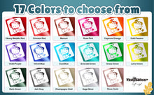 Load image into Gallery viewer, Metallic Satin Chrome Adhesive Vinyl – 4 Luxe Colors for Sleek DIY Projects