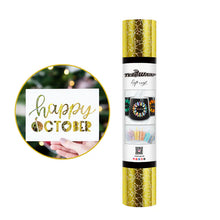 Load image into Gallery viewer, Metallic Satin Chrome Vinyl – Adhesive Vinyl Gold