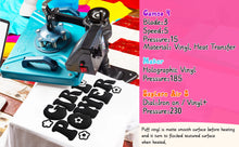 Load image into Gallery viewer, Puff Heat Transfer Vinyl – Soft 3D Iron-On Vinyl in 10 Colours