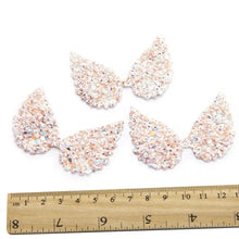 Load image into Gallery viewer, Glitter Angel Wings Embroidery Patches – Sparkle & Style for Your Creative Projects - Set of 10