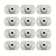 Load image into Gallery viewer, Adhesive Swivel Caster Wheels – Set of 4 | 360° Rotation, No-Drill Installation