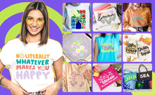 Load image into Gallery viewer, PU Heat Transfer Vinyl – 15 Vibrant Colors Available | Soft, Durable Iron-On Vinyl for Fabrics