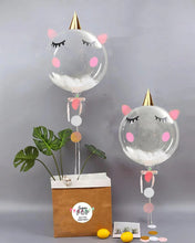 Load image into Gallery viewer, Bobo Balloons – Set of 5 Clear Bubble Balloons for DIY Decorating & Gifting