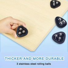 Load image into Gallery viewer, Adhesive Swivel Caster Wheels – Set of 4 | 360° Rotation, No-Drill Installation