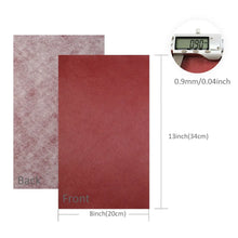 Load image into Gallery viewer, Dot Textured Vegan Leather Bundle – 15 Piece Set Faux Leather Sheets for Crafting