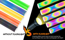 Load image into Gallery viewer, Reflective Adhesive Vinyl – High Visibility Craft Vinyl | 4 Colors Available
