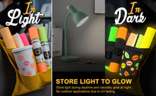 Load image into Gallery viewer, Glow in the Dark Adhesive Vinyl – 2 Luminous Colors for Eye-Catching DIY Projects