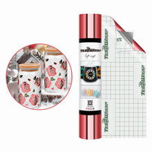 Load image into Gallery viewer, Bubble-Free Mirror Chrome Adhesive Vinyl – 5 Ultra-Smooth Reflective Colors for Eye-Catching Crafting