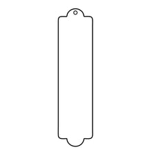 Load image into Gallery viewer, Vintage Acrylic Bookmark – 100% Clear Virgin Cast for Personalization