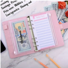 Load image into Gallery viewer, A6 Deluxe Macaron Budget Binder – Stylish Financial Organizer 2 Available Colors