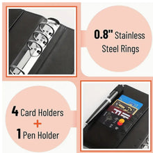 Load image into Gallery viewer, A6 Deluxe Macaron Budget Binder – Stylish Financial Organizer 2 Available Colors