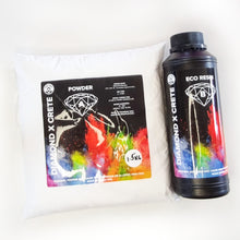 Load image into Gallery viewer, Diamond X Crete Eco Resin – Water-Based Crafting Compound
