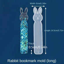 Load image into Gallery viewer, Silicone Bookmark Casting Molds – Set of 7 Unique Designs