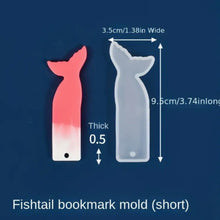 Load image into Gallery viewer, Silicone Bookmark Casting Molds – Set of 7 Unique Designs