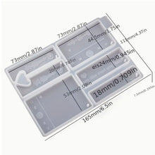 Load image into Gallery viewer, Song Plaque Silicone Casting Mold – Flexible Resin Craft Mold
