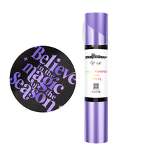 Load image into Gallery viewer, Metallic Pearlescent Heat Transfer Vinyl – 8 Iridescent Colors for Eye-Catching Fabric Designs