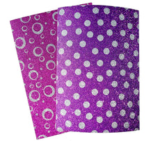 Load image into Gallery viewer, Mixed Design Glitter Cardstock – A4 10 Sheet Assorted Craft Set