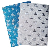 Load image into Gallery viewer, Mixed Design Glitter Cardstock – A4 10 Sheet Assorted Craft Set