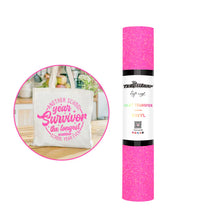 Load image into Gallery viewer, Fancy Glitter Heat Transfer Vinyl – Sparkling Iron-On Vinyl in 6 Colours