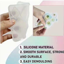 Load image into Gallery viewer, Geometric Pendant Silicone Casting Mold – Flexible Resin Craft Mold