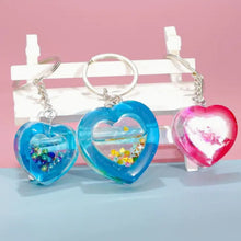 Load image into Gallery viewer, Heart Shaker Silicone Mold – DIY Keychain Craft Mold