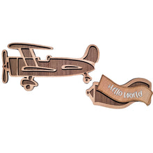 Load image into Gallery viewer, Airplane Baby Milestone Banner – Digital Laser Cut File