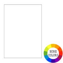 Load image into Gallery viewer, Rectangular Acrylic Sheets – Basic & Pastel Colours for Vinyl, Resin & Sublimation Crafts