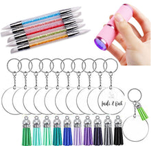 Load image into Gallery viewer, Resin Ready Key Chain Kit