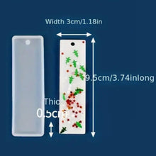 Load image into Gallery viewer, Silicone Bookmark Casting Molds – Set of 7 Unique Designs