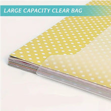 Load image into Gallery viewer, Scrapbook Paper & Vinyl Storage Bags – Set of 5 Clear Reusable 12x12 Inch Sleeves