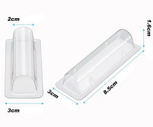 Load image into Gallery viewer, Plastic Lip Balm Dome for Money Gift Cards – Set of 25 Clear Capsule for Gift & Craft Projects