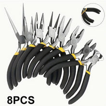 Load image into Gallery viewer, Precision Jewelry Making Pliers – 8 Piece Set for Detailed Crafting