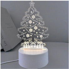 Load image into Gallery viewer, Acrylic Christmas Tree for Oval LED Lamp Base