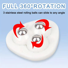 Load image into Gallery viewer, Adhesive Swivel Caster Wheels – Set of 4 | 360° Rotation, No-Drill Installation