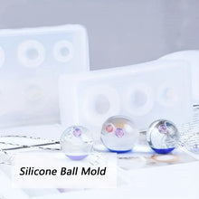 Load image into Gallery viewer, Ball Silicone Mold – Single Mold for 6 Decorative Resin Balls