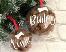Load image into Gallery viewer, Personalized Christmas Pet Bauble – Filled Festive Ornament for All Pets