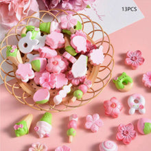 Load image into Gallery viewer, Blooming Bouquet Flatbacks – Set of 6 Elegant Floral Embellishments for Craft Projects